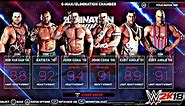 WWE 2K18 Elimination Chamber: John Cena (06 & 10)/ Batista 10/ Kurt Angle (01 & 06)/Rob Van Dam DLC!