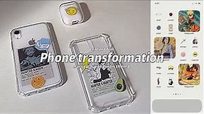 anime phone transformation ☁️ + new phone case
