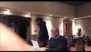 Kendrick Lamar & Dr Dre in the studio
