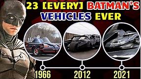 23 (Every) Batman's Vehicles from Comics, Movies, Games - A Complete Guide to Every Bat-Vehicle!