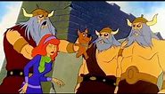 The New Scooby-Doo Mysteries l S01 l E01 l Scooby The Barbarian / No Sharking Zone l 1/5 l