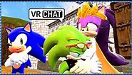 SONIC HAS SCOURGE MEET HIS MOM! QUEEN Aleena in vr chat