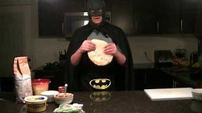 Cooking with Batman the Pizza