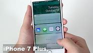 iPhone 7 Plus (A1661 SIM-free Model) Unboxing & Initial Setup