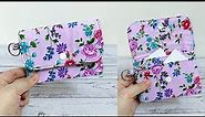How to make card pouch | Diy keychain card holder | Sewing tutorial