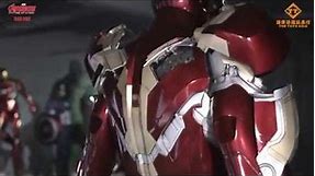 Incredible ! 1:1 Motorised Iron Man Armor (mark 43) By The Toys Asia