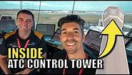 What happens INSIDE an Airport Control Tower?