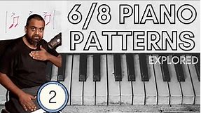 How to Understand and COUNT 6/8 time on the Piano using Arpeggios - Part 2