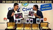 24 CARAT GOLD IPHONE 14 PRO MAX IN DUBAI | LATEST MACBOOK | TECHNO LEGEND