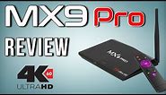 MX9 Pro Rockchip RK3328 Quad Core Android 7.1 4K TV Box Review with Benchmarks