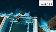 Bali Infinity Pool Hangs 500 Feet Above The Ocean