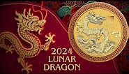 2024 Perthmint Lunar Dragon 1 oz Gold Coin