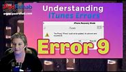 What Causes iTunes Error 9?