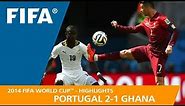 Portugal v Ghana | 2014 FIFA World Cup | Match Highlights