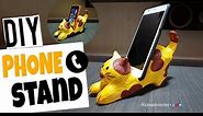 Cat Phone Stand/School/College Assigment/DIY/ Made Of Clay