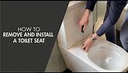 How to Remove and Install a Toilet Seat
