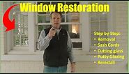 How to Restore a Historic Wooden Window - Step by Step