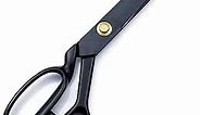 SMITH CHU Sewing Scissors-Heavy Duty Tailor Scissors Shears for Fabric,Leather,Raw Materials,Dressingmaking,Altering-Professional Upholstery Shears for Dressmakers Students Office Crafting (12 inch)