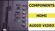 Tv's Components|HDMI and AV Explained