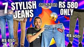 7 BEST BUDGET Jeans For Men In 2023 *Under 1000* | Must Have Jeans for Men | Amazon Jeans Haul Men