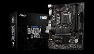 MSI B460M-A PRO Motherboard Unboxing and Overview