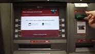 Using a bank machine (ATM) to make a deposit