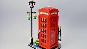 LEGO Ideas 21347 Red London Telephone Box review