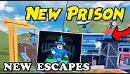 Jailbreak New PRISON is HERE! Code, New Escapes, Roll Action! Police HQ Removed? (Roblox Jailbreak)