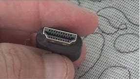HDMI Male to Mini HDMI Female Connector HD TV Converter Adaptor HDTV 1080P Unboxing and Test