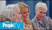 Katie Holmes & Michelle Williams Discover The 'Dawson Crying' Meme For The First Time | PeopleTV