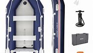Bestway Hydro-Force Mirovia Pro Inflatable 5 Person Water Raft Boat Set