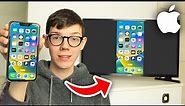 How To Screen Mirror iPhone To TV - Full Guide