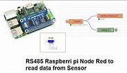 RS485 Raspberry pi Node red | Node red rs485 modbus