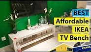 Best budget TV bench, IKEA LACK, quick review