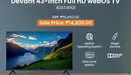 Devant 43-inch Full HD webOS TV 43STW101