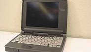 Compaq Contura 430c Laptop - The 386 Experience Vintage Hardware Review
