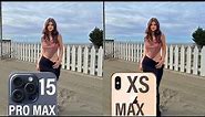 iPhone 15 Pro Max Vs iPhone XS Max Camera Test Comparison