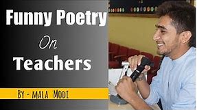 Funny Poetry on teachers by Mala Modi || Annual Function at Agricultural University Jodhpur