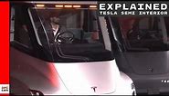 Tesla Semi Truck Interior Explained