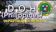 Department of Health (Philippines) DOH, Mission/Vision & History, Mabuhay Philippines,
