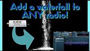 Add a FULL COLOR WATERFALL to ANY radio!!