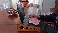 This DIY laptop stand will help keep your computer cool