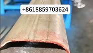 Secret of oval shape steel tube forming | Cold forging process | Manufacturing process of oval pipe