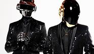 What does the duo Daft Punk look like without helmets