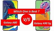 Samsung Galaxy A90 5G vs Galaxy A80 || Comparison || By Mobile Comparison Master