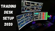 Stock Trading Desk Setup and Custom PC Specs (2020)