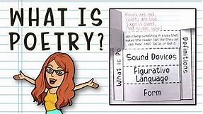 Poetry for Beginners: What is Poetry