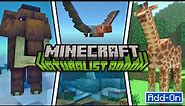 NATURALIST ADDS 100+ ANIMALS TO MINECRAFT SURVIVAL Add-On Xbox, Playstation, Switch, Mobile, PC