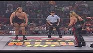 Kevin Nash w/Scott Hall (nWo Wolfpac Elite) vs. The Giant (nWo B&W) Battle of the GIANTS