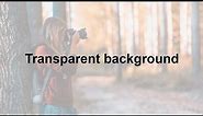 Transparent Background HTML CSS | CSS Opacity